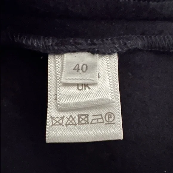 Atea Oceanie Navy Blue Flared A-Line Mini Skirt Women Size 40 / US 8 Minimalist - Picture 9 of 15